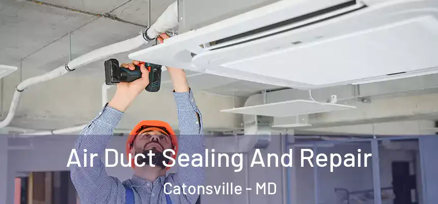  Air Duct Sealing And Repair Catonsville - MD