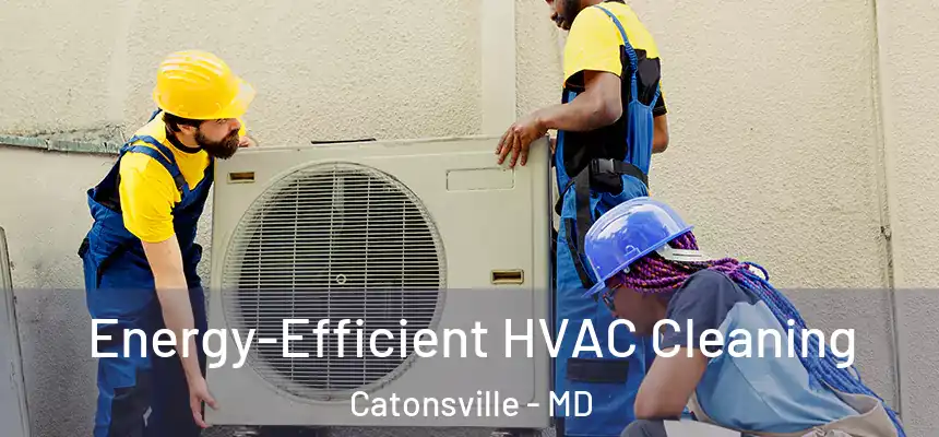  Energy-Efficient HVAC Cleaning Catonsville - MD